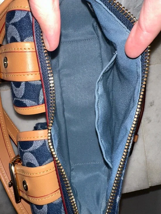 Coach Ashton Bag In Signature Denim - Picture 3 of 8